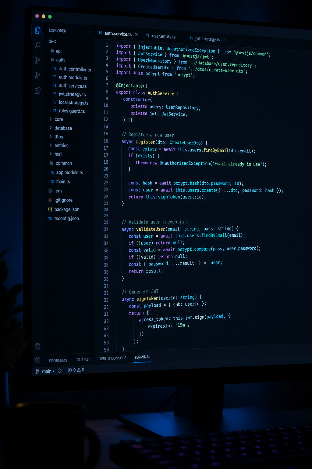 Develop